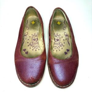 Dr. Martens Fuscia Flats | 8